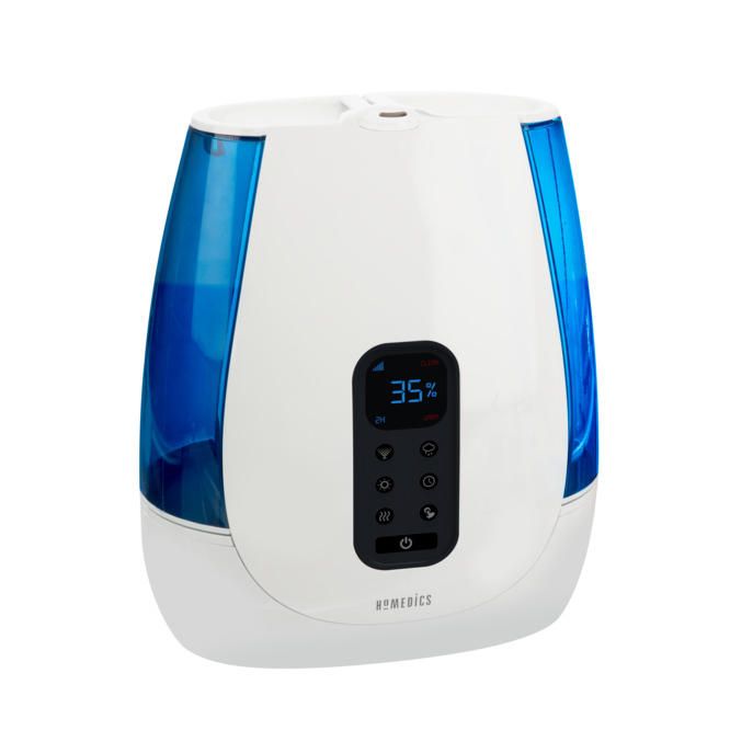 120-Hour Warm or Cool Mist Ultrasonic Humidifier with Digital Display