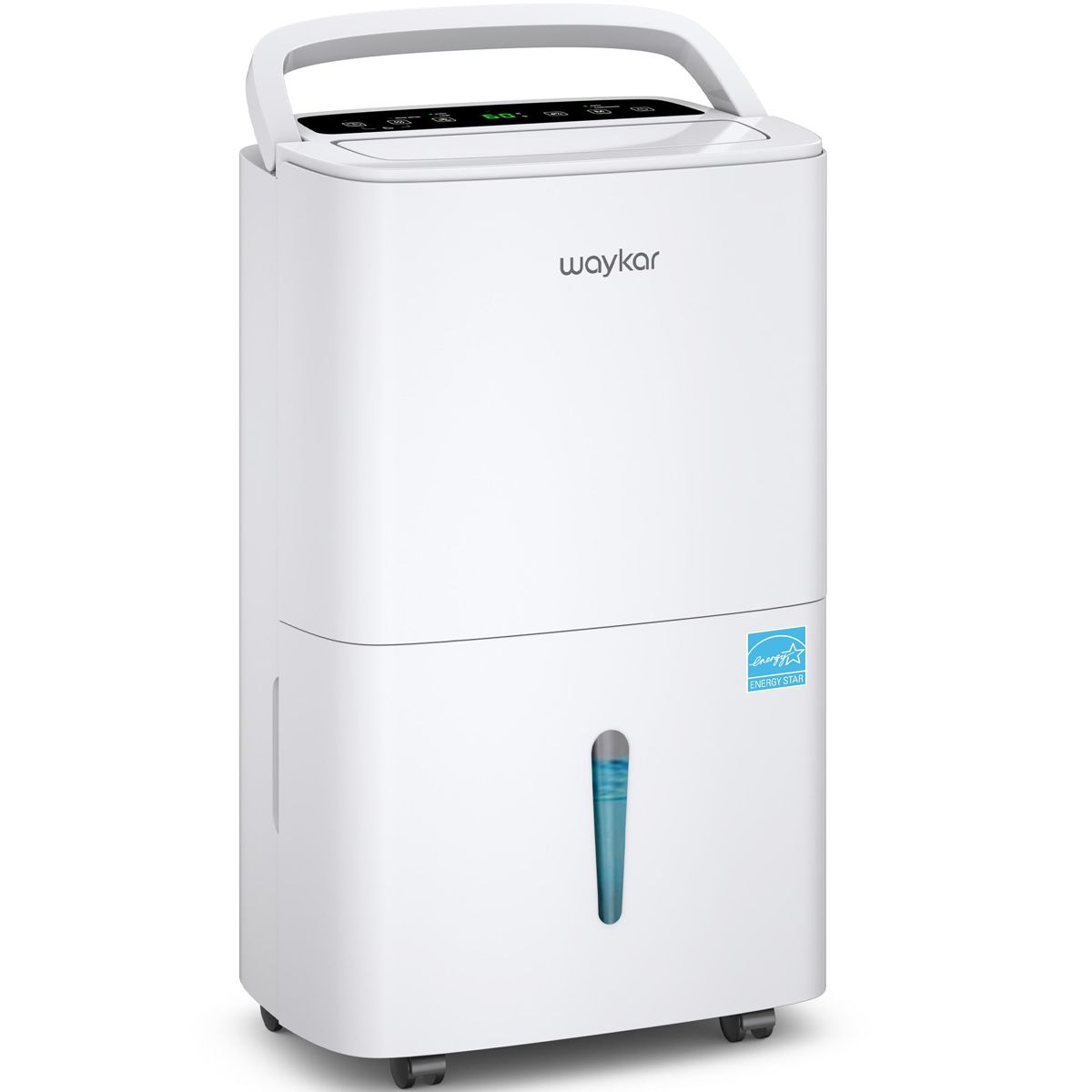 120 Pints 2025 Energy Star Home Dehumidifier for Spaces up to 6,000 Sq. Ft, Ideal for Basement, Bathroom and Large Room with Drain Hose, Portable, Auto Defrost and Self-Drying