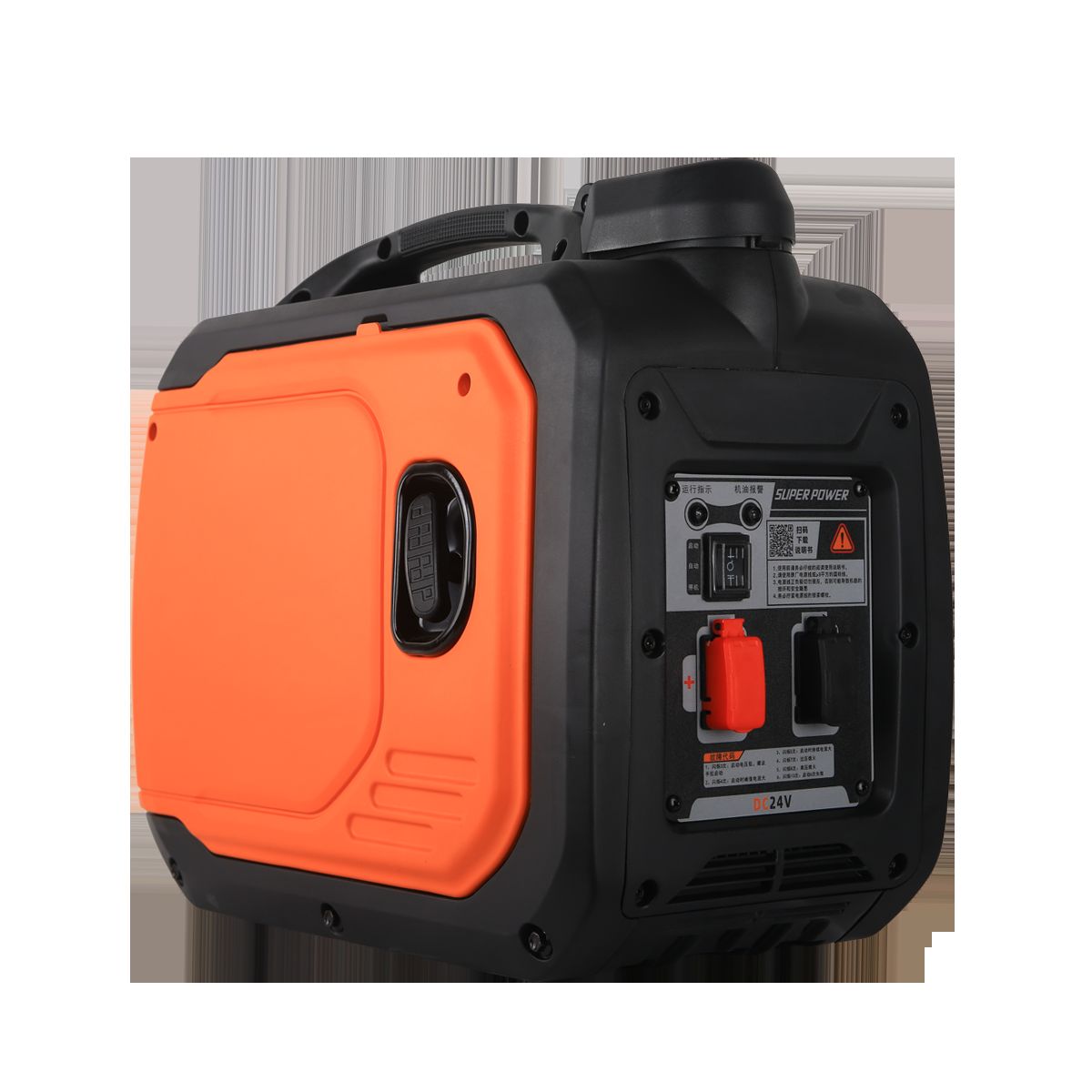1200Watt 12 Volt Quiet Portable DC Inverter Generator 1000W 12V DC Gas Generator with Bluetooth Remote Auto Start for Truck Battery Charging_ XP1500EZ-B