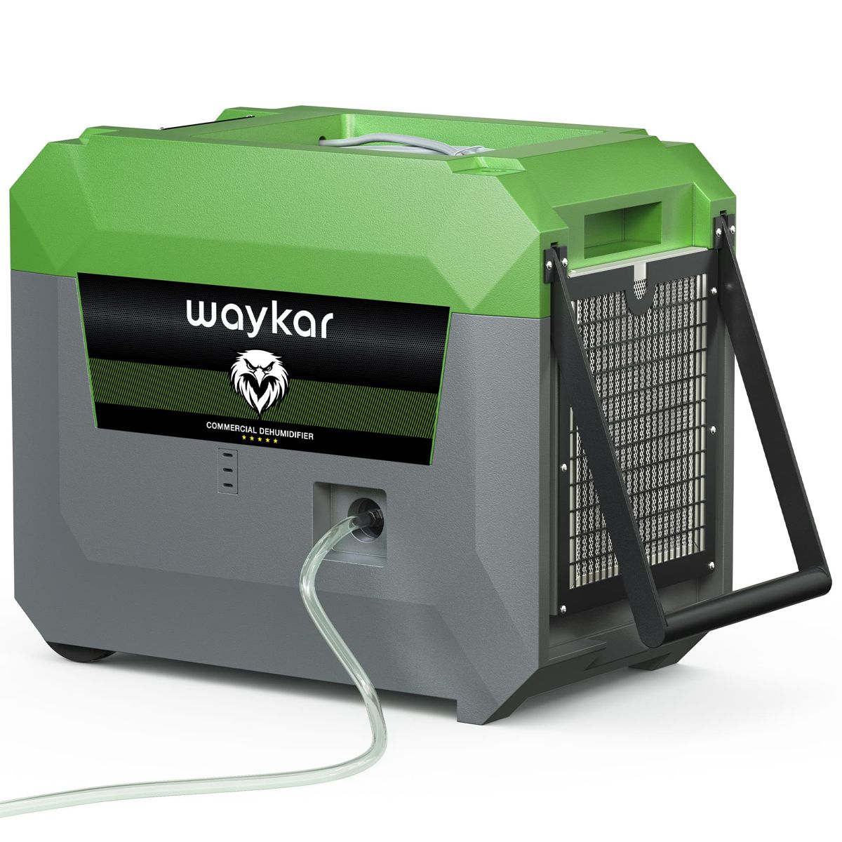Waykar 150 Pints Commercial Dehumidifier with Pump for Basement and Water Damage