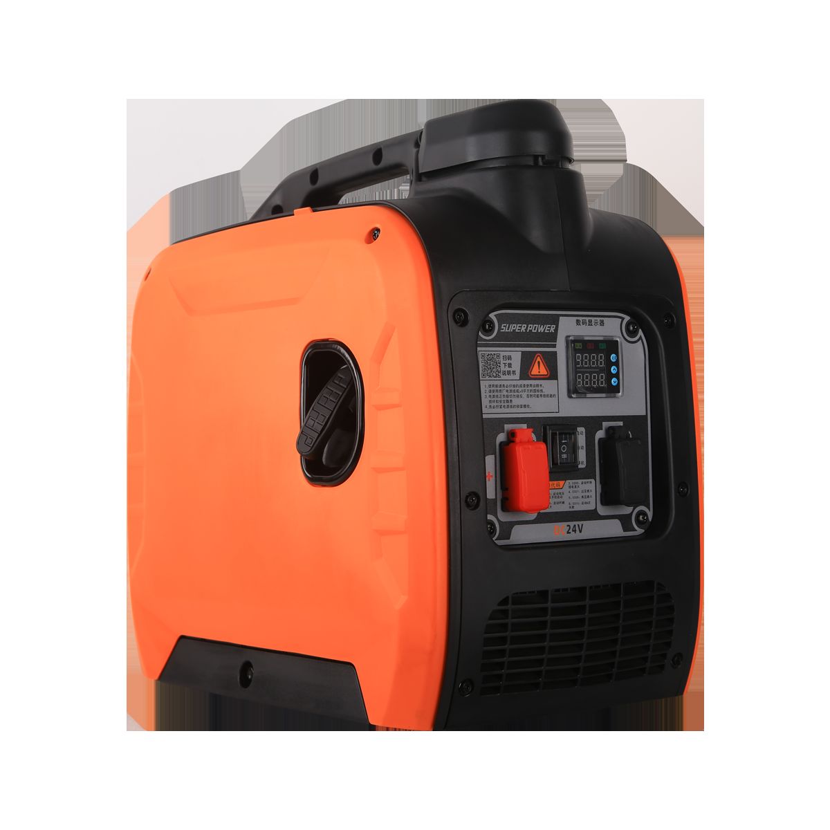 1800 Watt 2000Watt DC Gasoline Inverter Generator 24V 48V 60V Small DC Petrol Generator with Remote Auto Start_XP2000EZ-C