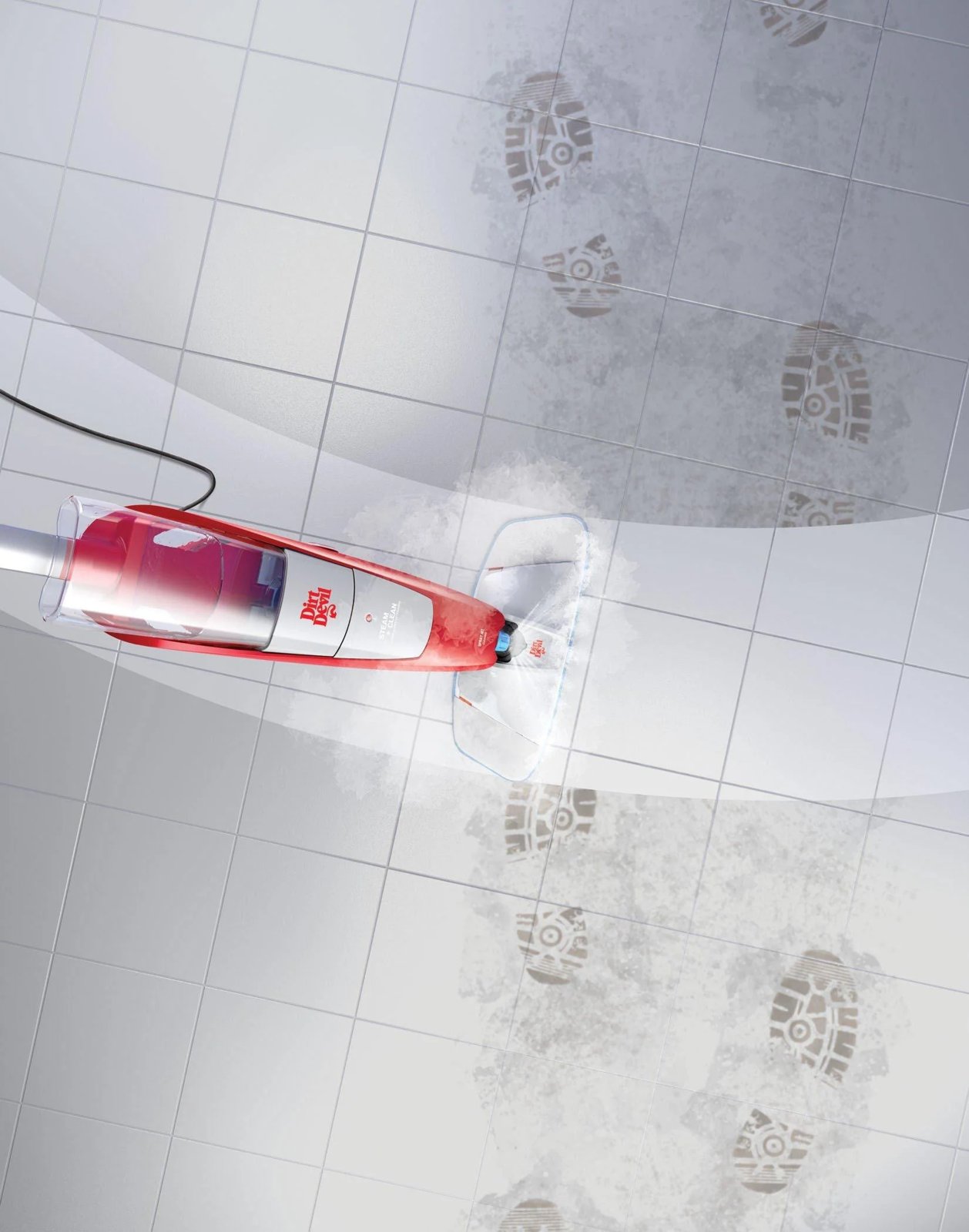 2-in-1 Steam+Clean™ with SWIPES™