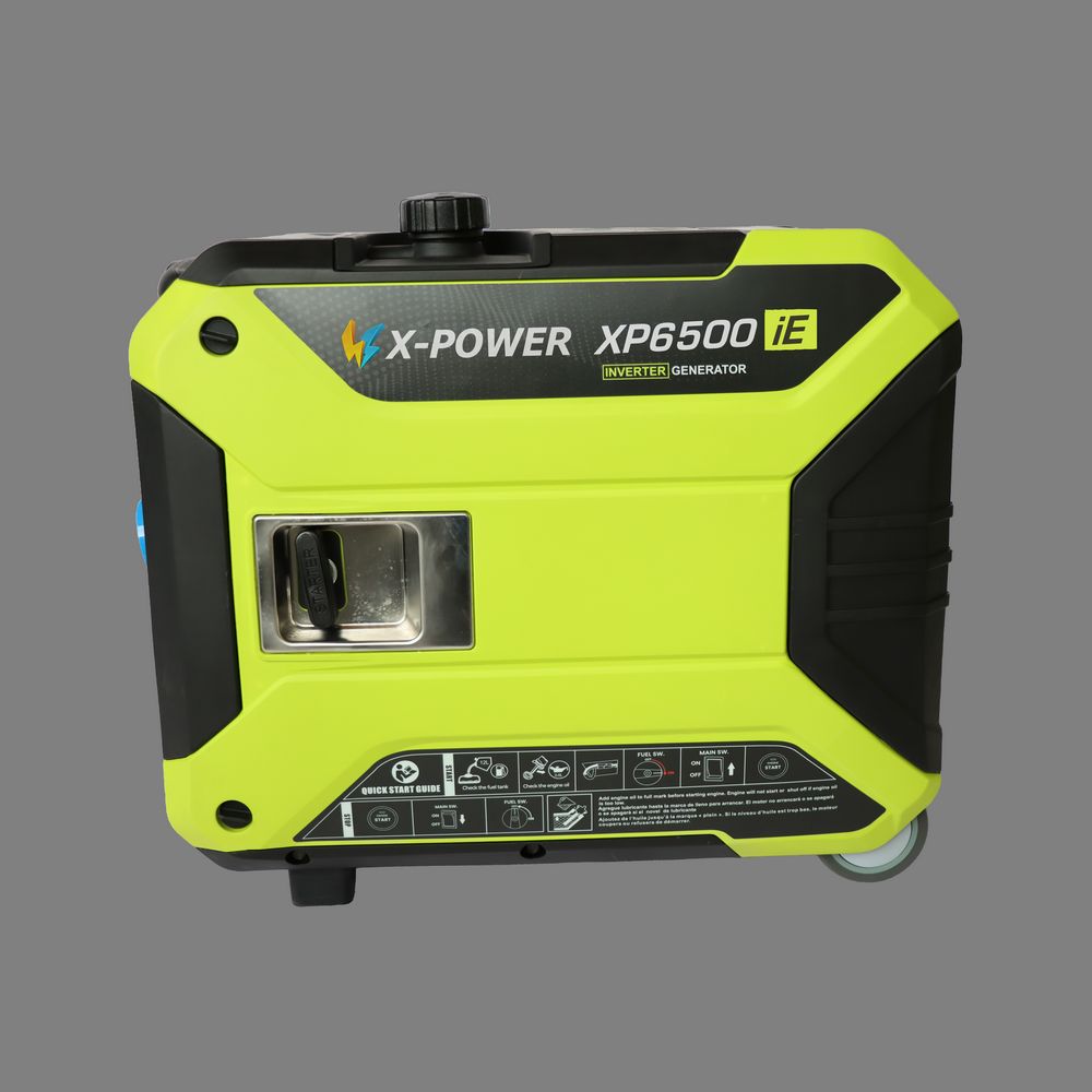 6000 Watt  High Power Quiet Inverter Generator for Home Backup RV and Outdoor Work-XP6500iE