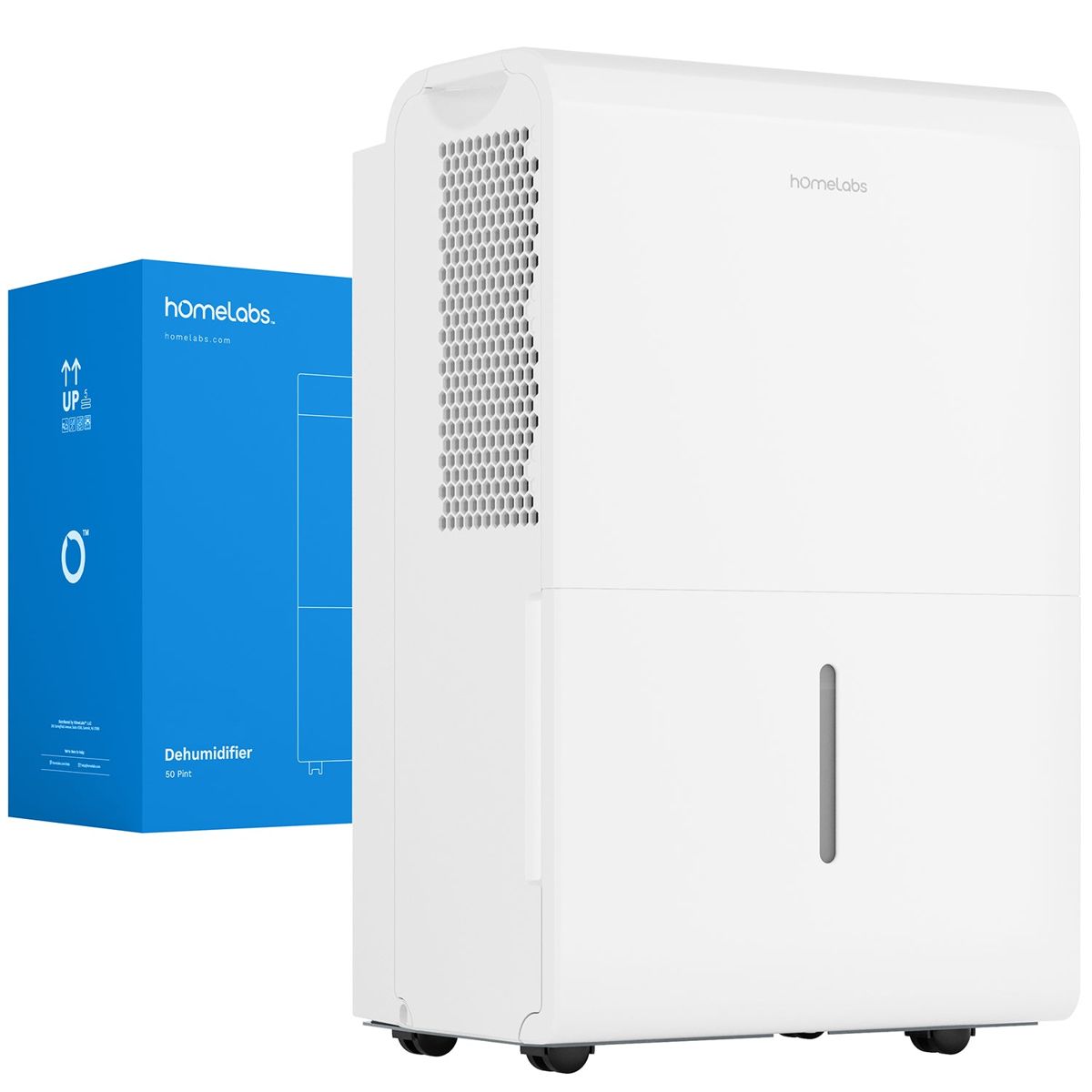 50 Pint Wi-Fi Dehumidifier for up to 7,000 Sq Ft Rooms (MAX 120 Pint at 95°F, 90% RH)