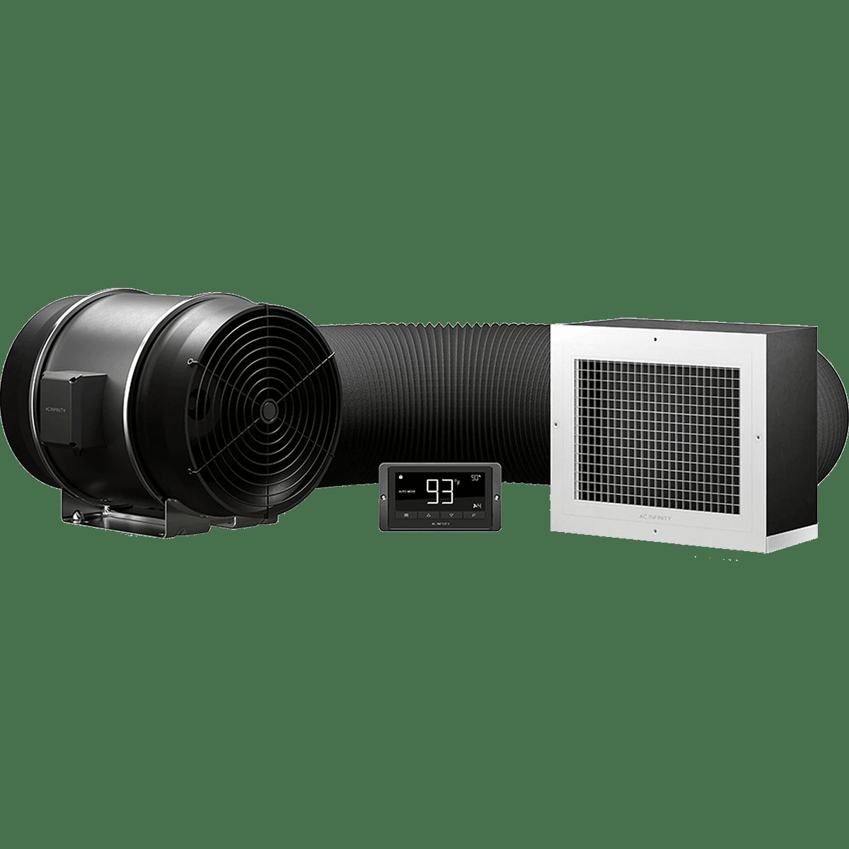 AC Infinity CLOUDWAY T12 Whole House Fan w/ Temperature & Humidity Controller