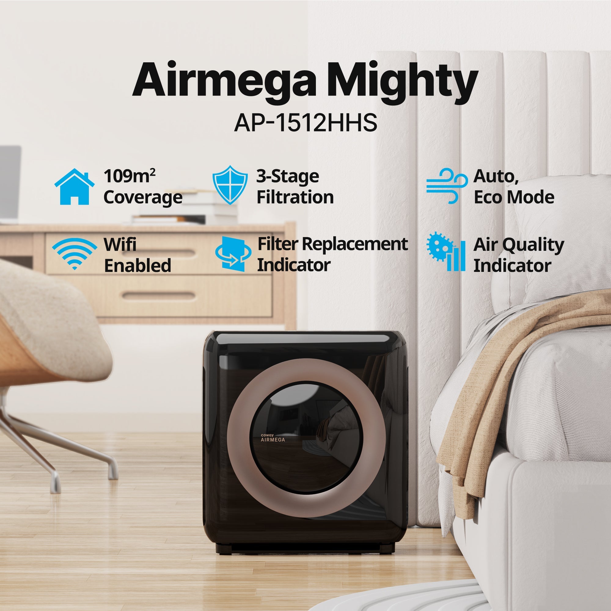 Airmega MightyS AP-1512HHS