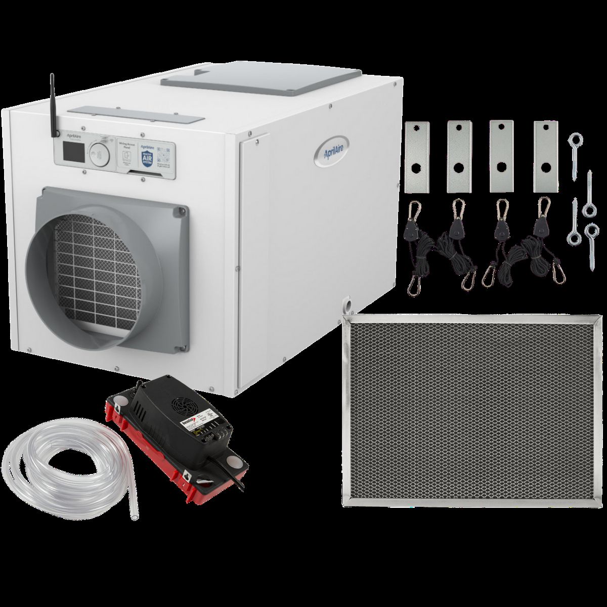 Aprilaire E130 Wi-Fi Enabled Whole House Dehumidifier + Basement Package