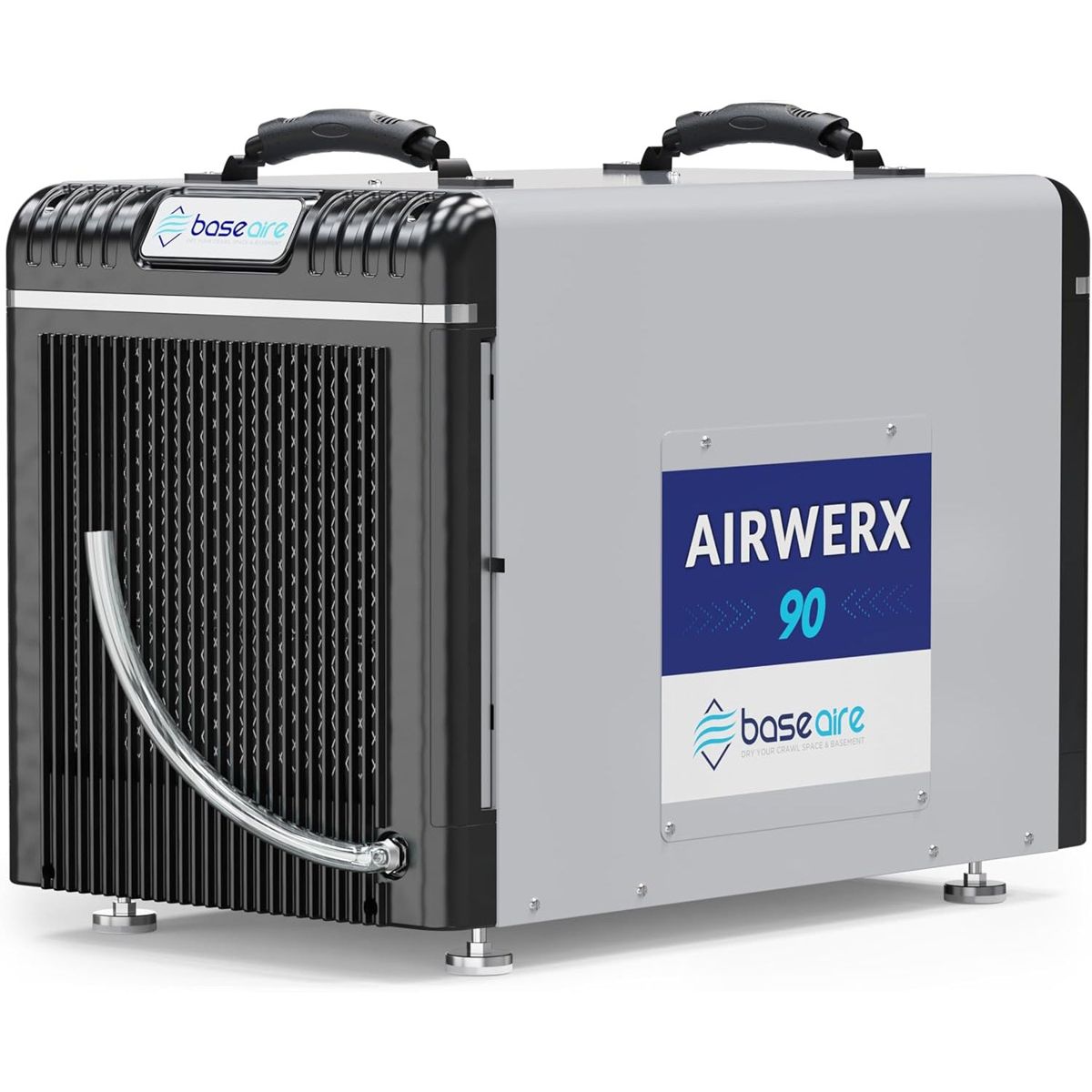 BaseAire® AirWerx 90 Crawl Space Dehumidifier, 198 Pints Commercial Dehumidifier