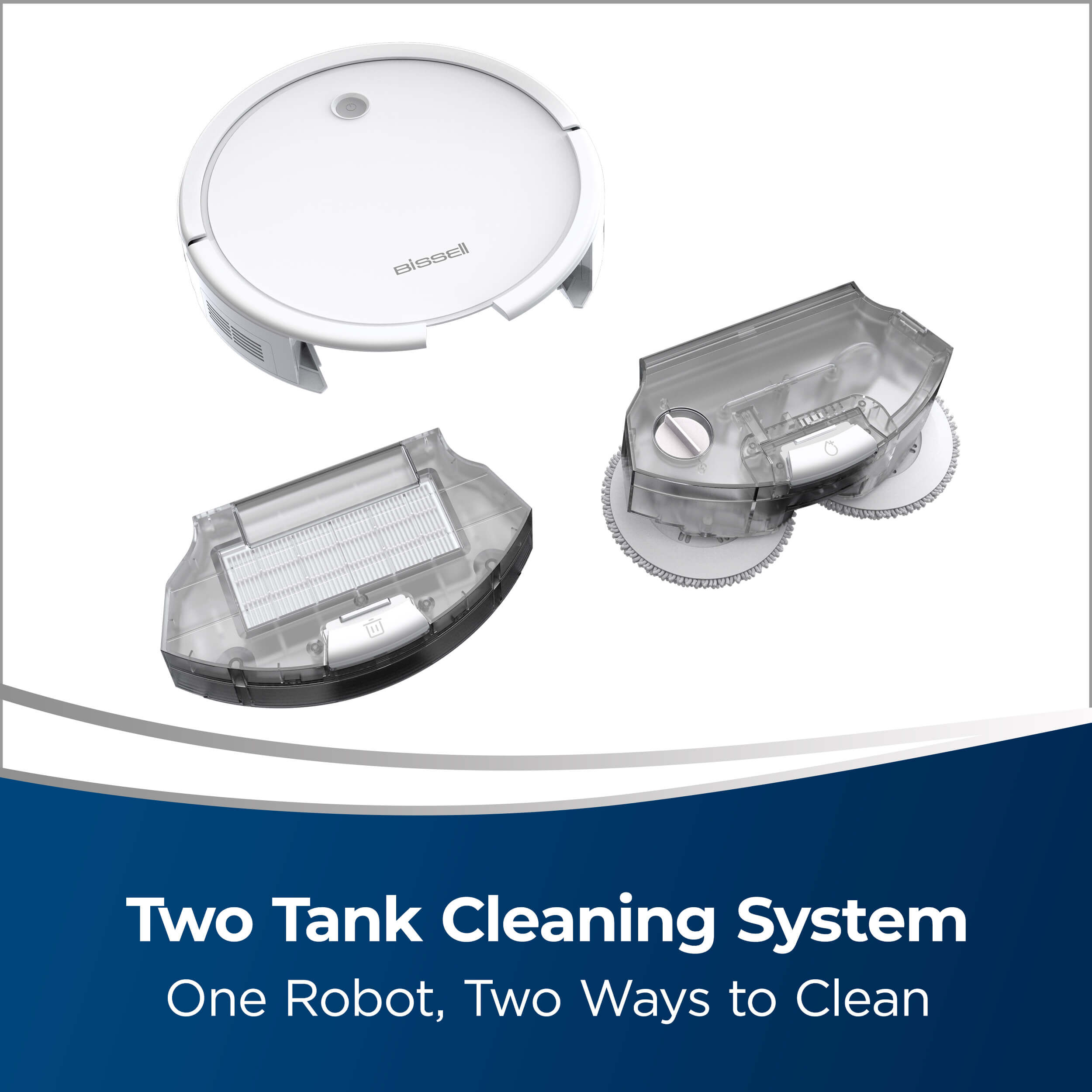 BISSELL SpinWave® Wet and Dry Robotic Vacuum