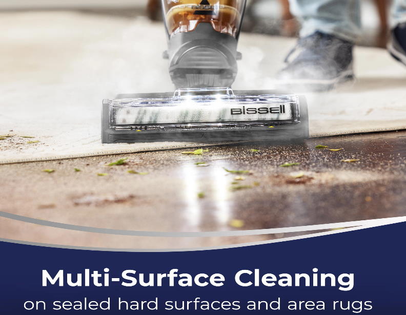 Bissell 3515 CrossWave HydroSteam Multi-Surface Wet Dry Vacuum