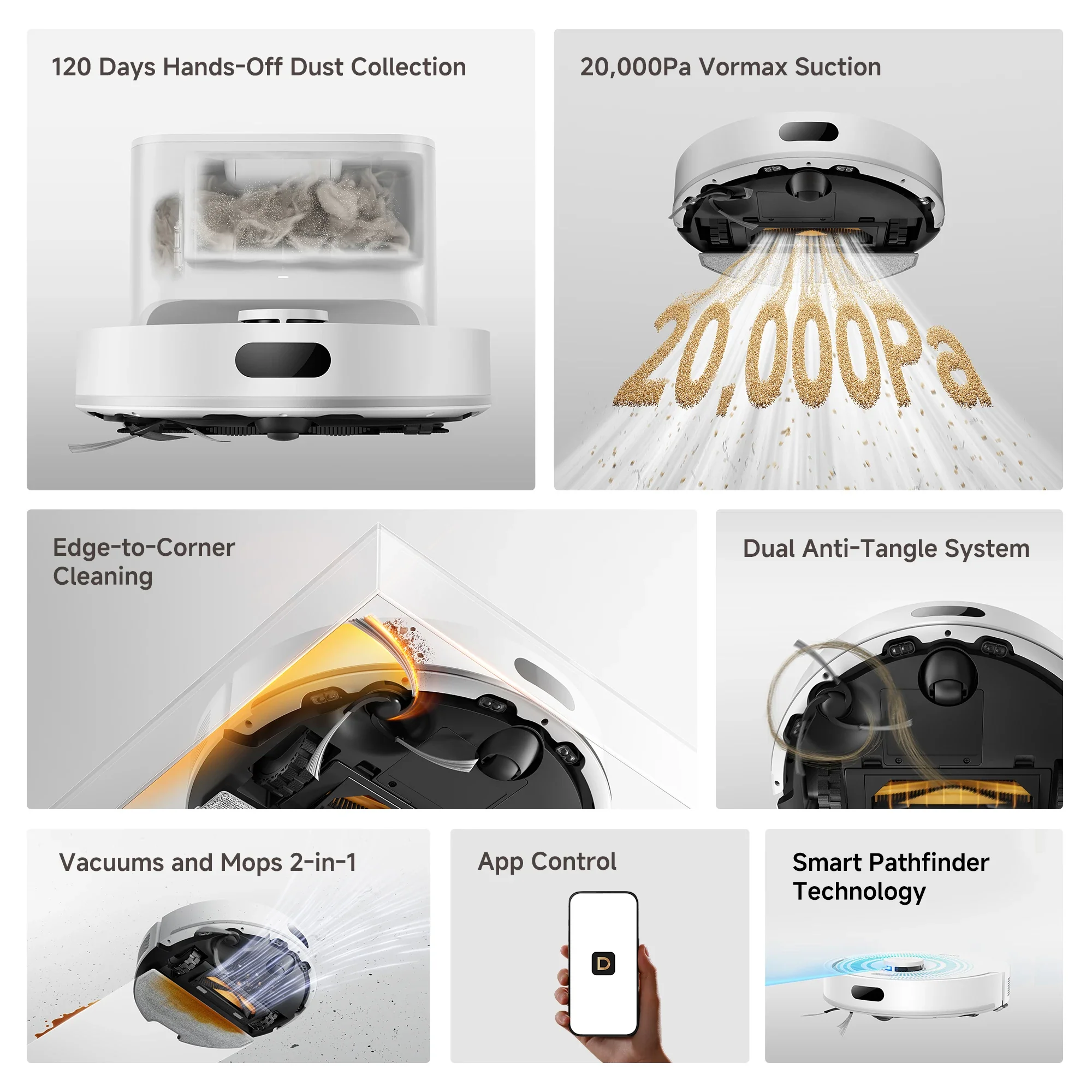 Dreame D20 Air Plus Robot Vacuum