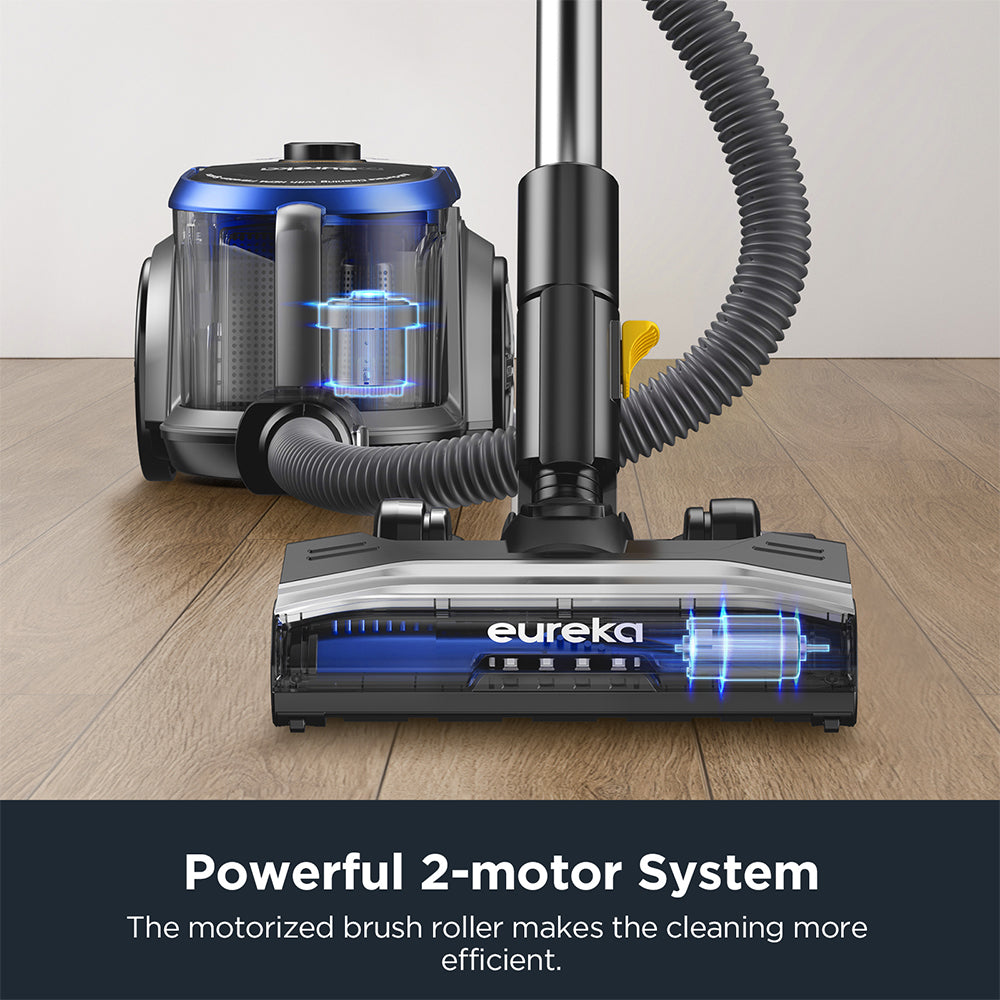 Eureka NEN186BL WhirlWind XL – Big Capacity, Feather Control.