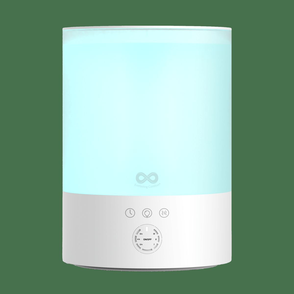 Everlasting Comfort 2.5L Top Fill Cool Mist Humidifier with Quiet Operation for Bedroom