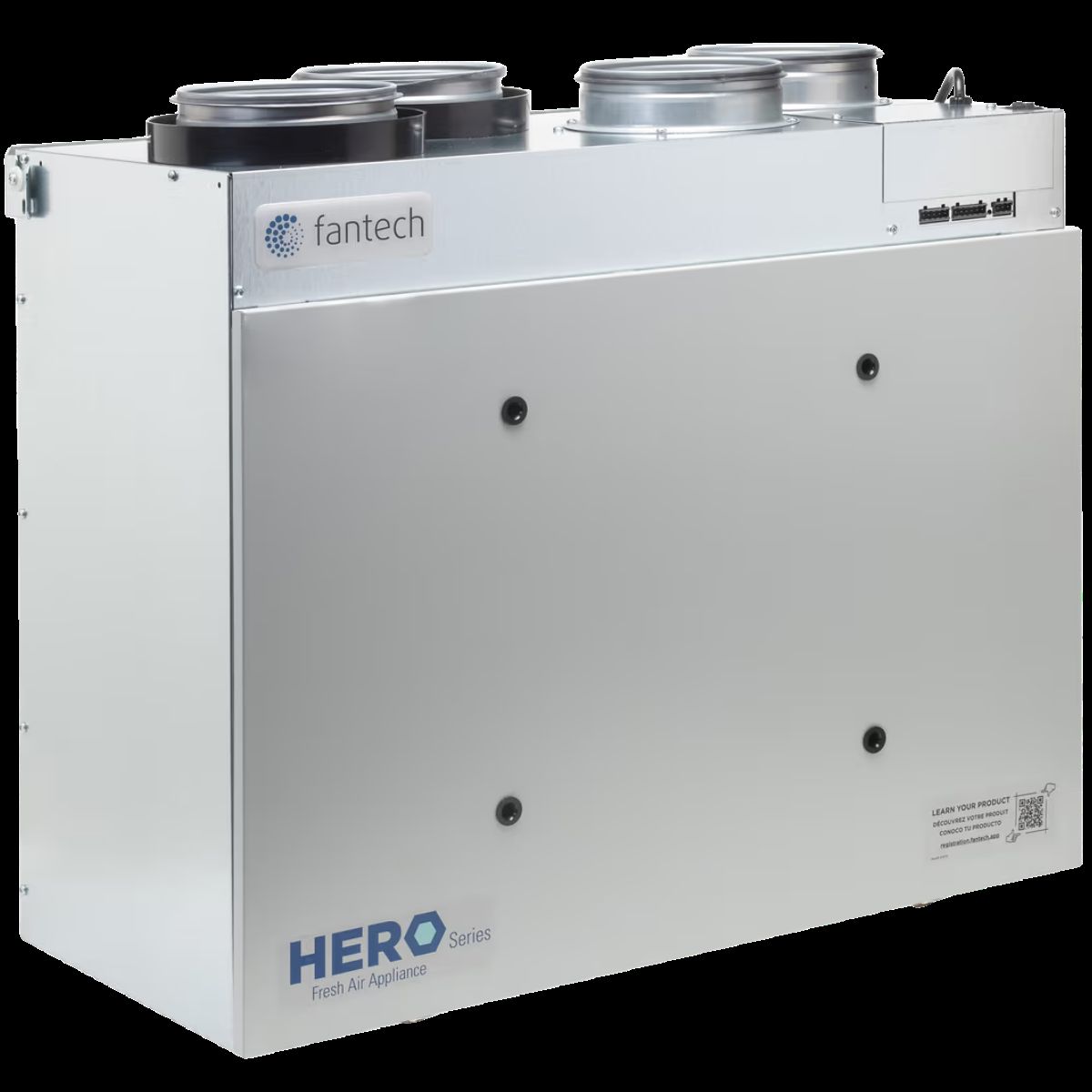 Fantech HERO 160E-EC 159 CFM Energy Recovery Ventilator