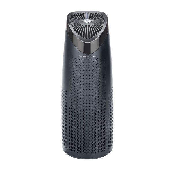 GermGuardian AC4625 HEPA PURE™ 22" Tower Air Purifier (360° 3-speed 4-stage UV-C filtration, black)