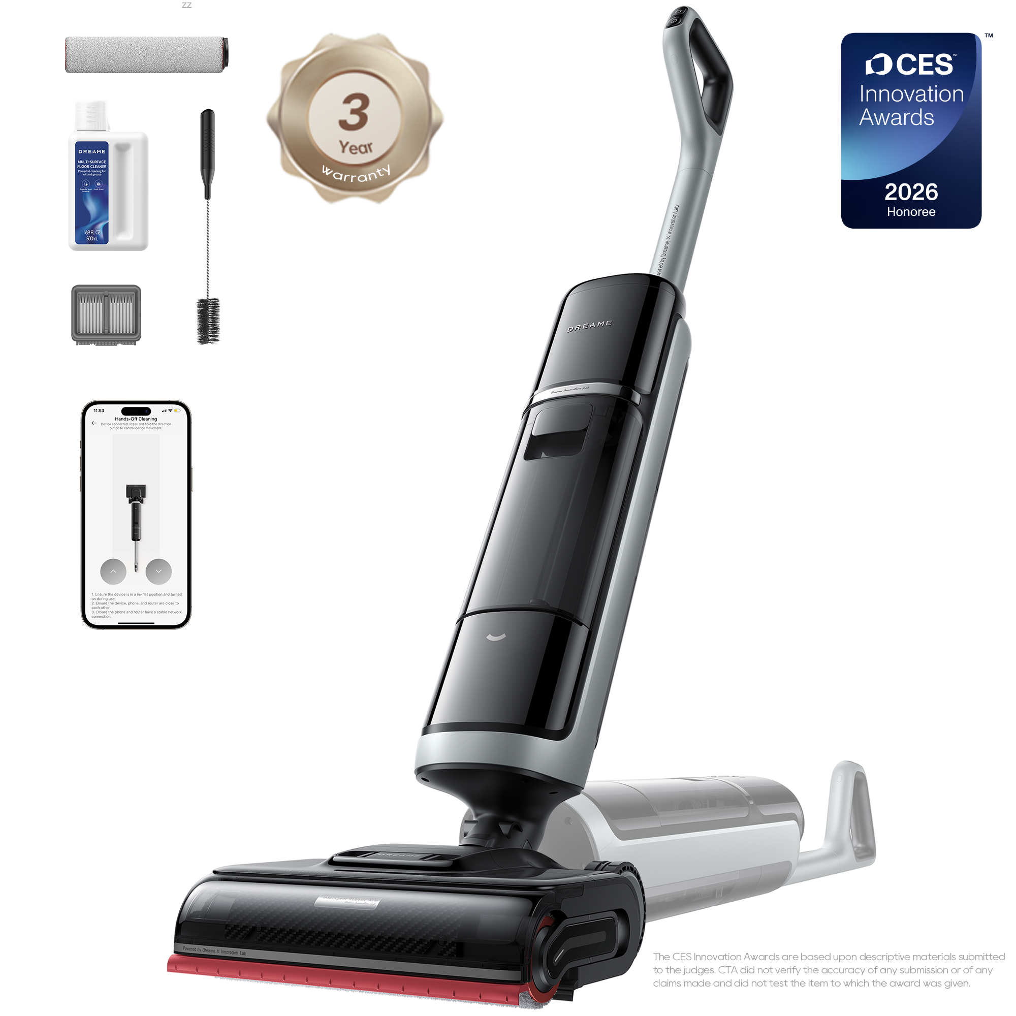 Dreame H15 Pro Heat Wet Dry Vacuum