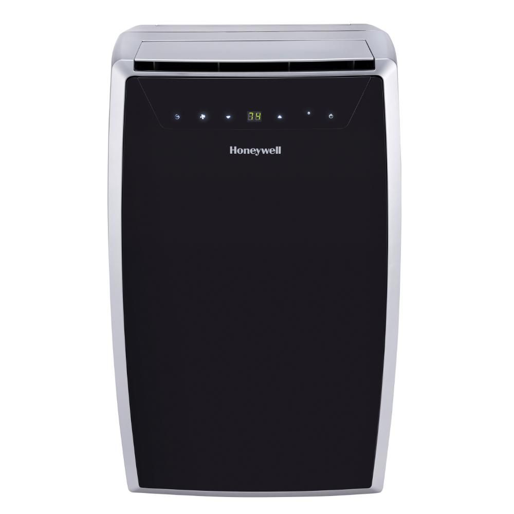 Honeywell MN4CFS0 14000 BTU 700 Sq. Ft. Portable Air Conditioner with Dehumidifier & Fan, with Drain Pan & Insulation Tape (Black-Silver)