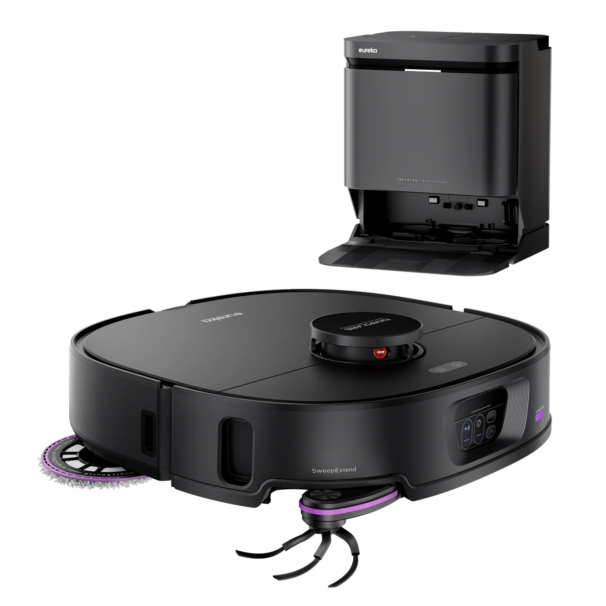 J15 Max Ultra – Premium Robot Vacuum with Advanced Mapping & Self-Cleaning Dock