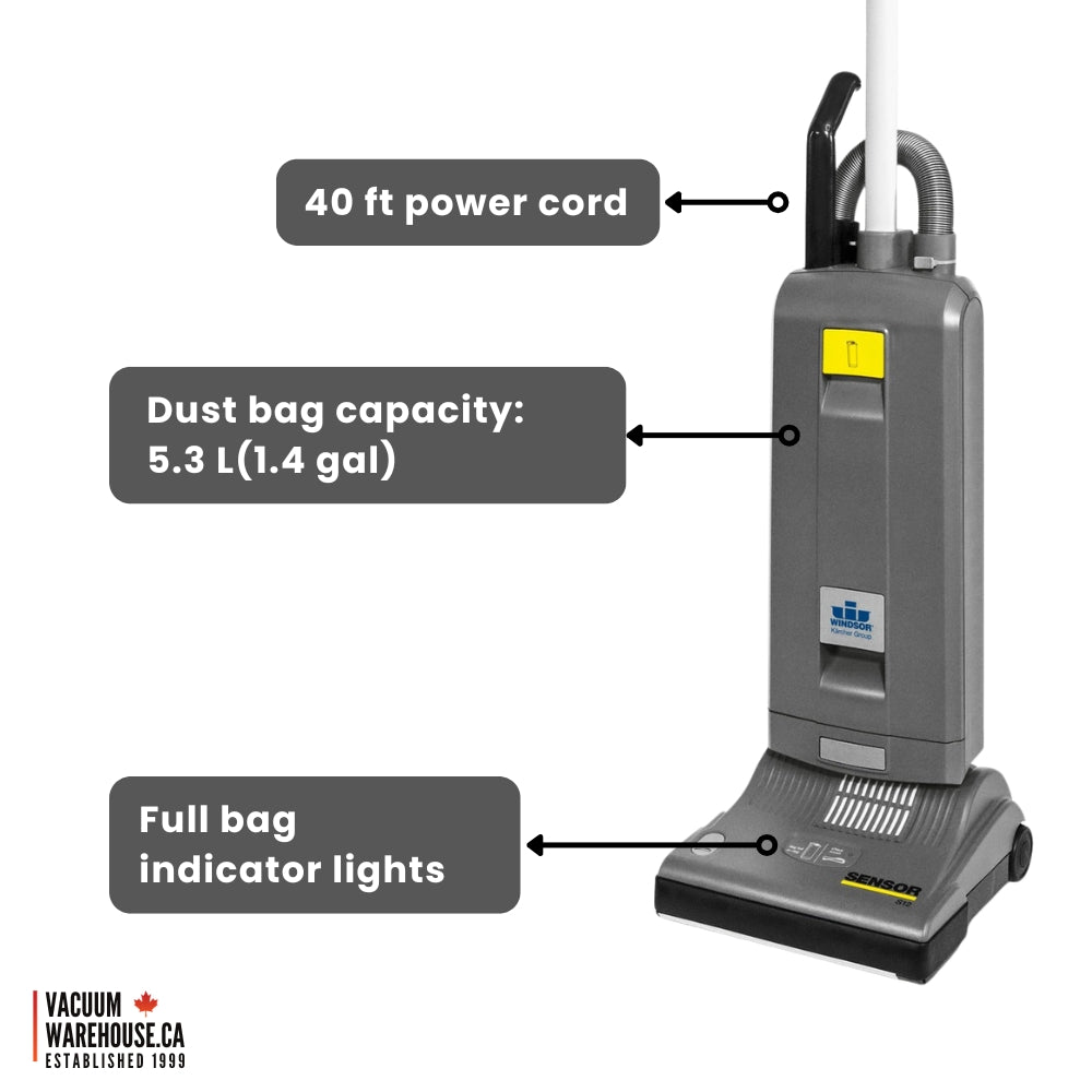 Karcher Sensor S12 Commercial Upright Vacuum Cleaner