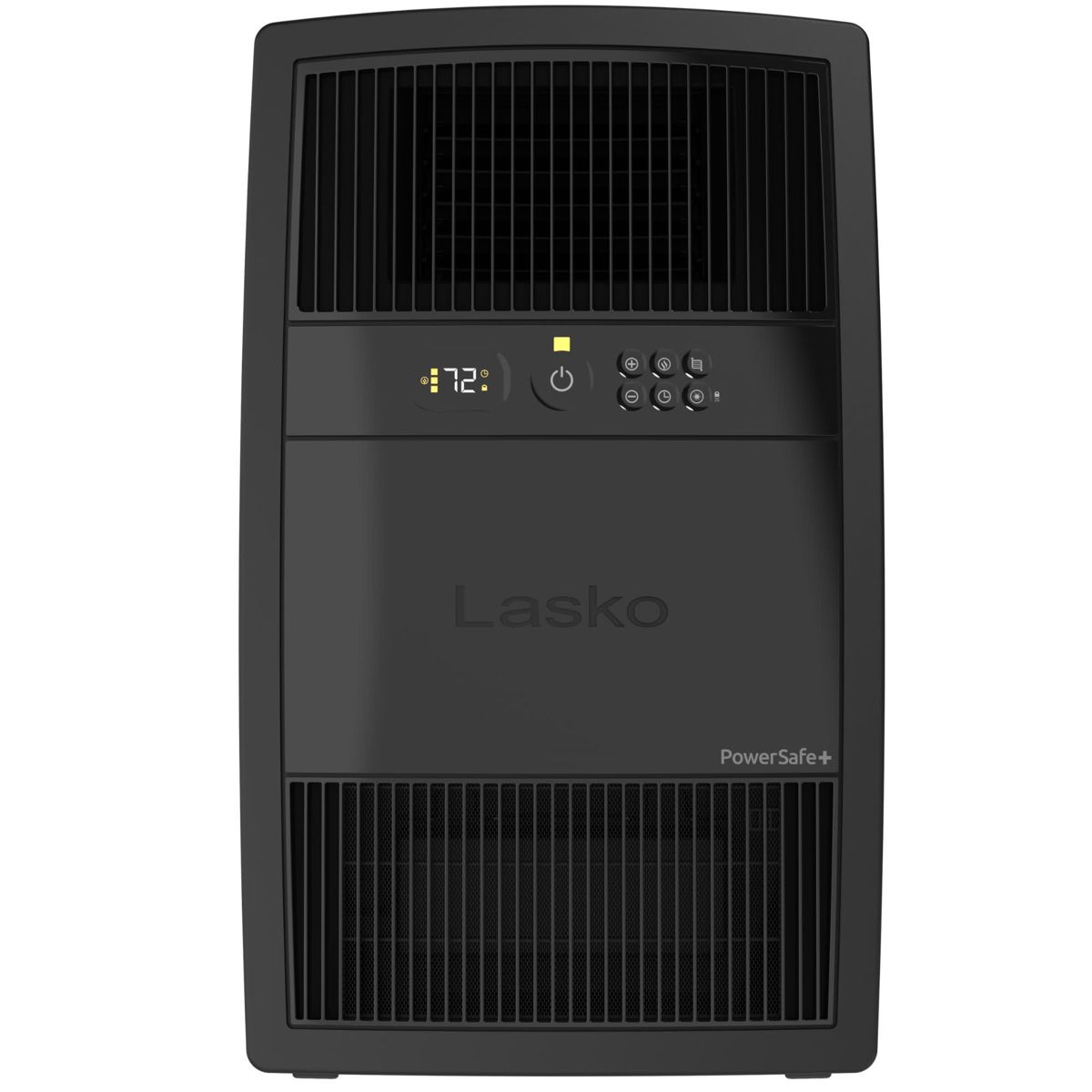 Lasko 24" Ceramic Console Space Heater: 3 Heat Settings, Timer, Tip-Over Switch, Child Lock, Adjustable Louvers, Thermostat, Black