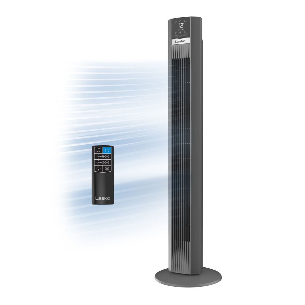 Lasko 48" DC Tower Fan: Oscillating, 12-Speed, Remote, Timer
