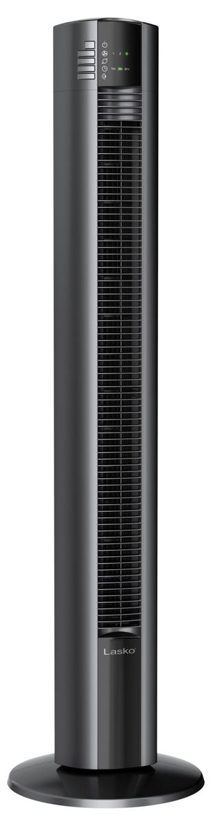 Lasko 48" Tower Fan: Oscillating, 3-Speed, Remote, Timer