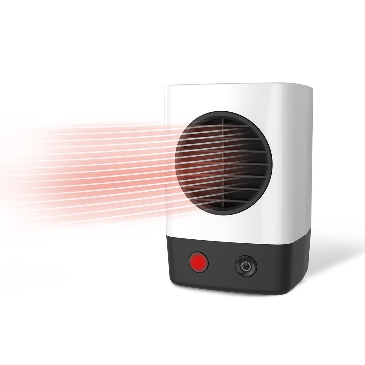 Lasko MyHeat Mini 6" Personal Ceramic Space Heater: 400W, 1 Heat Setting, White