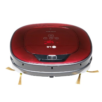 LG Roboking Square Dual Eye Robotic Bagless Vacuum with Pet Brush