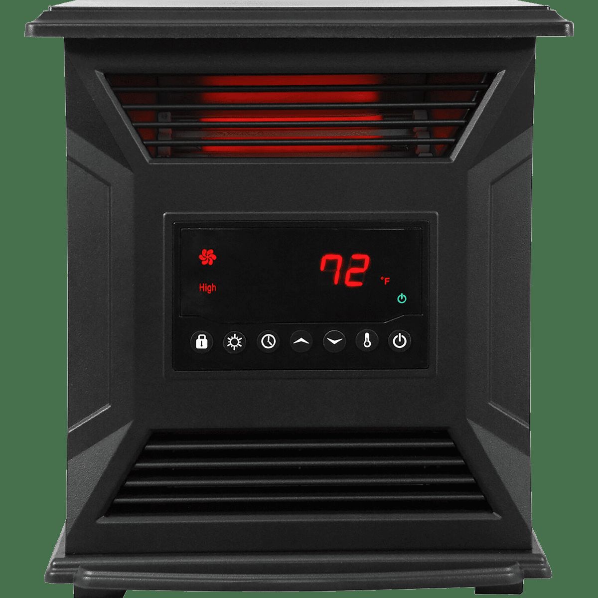 Lifesmart Infrared Electric Heater w/6-Element Front Air Intake