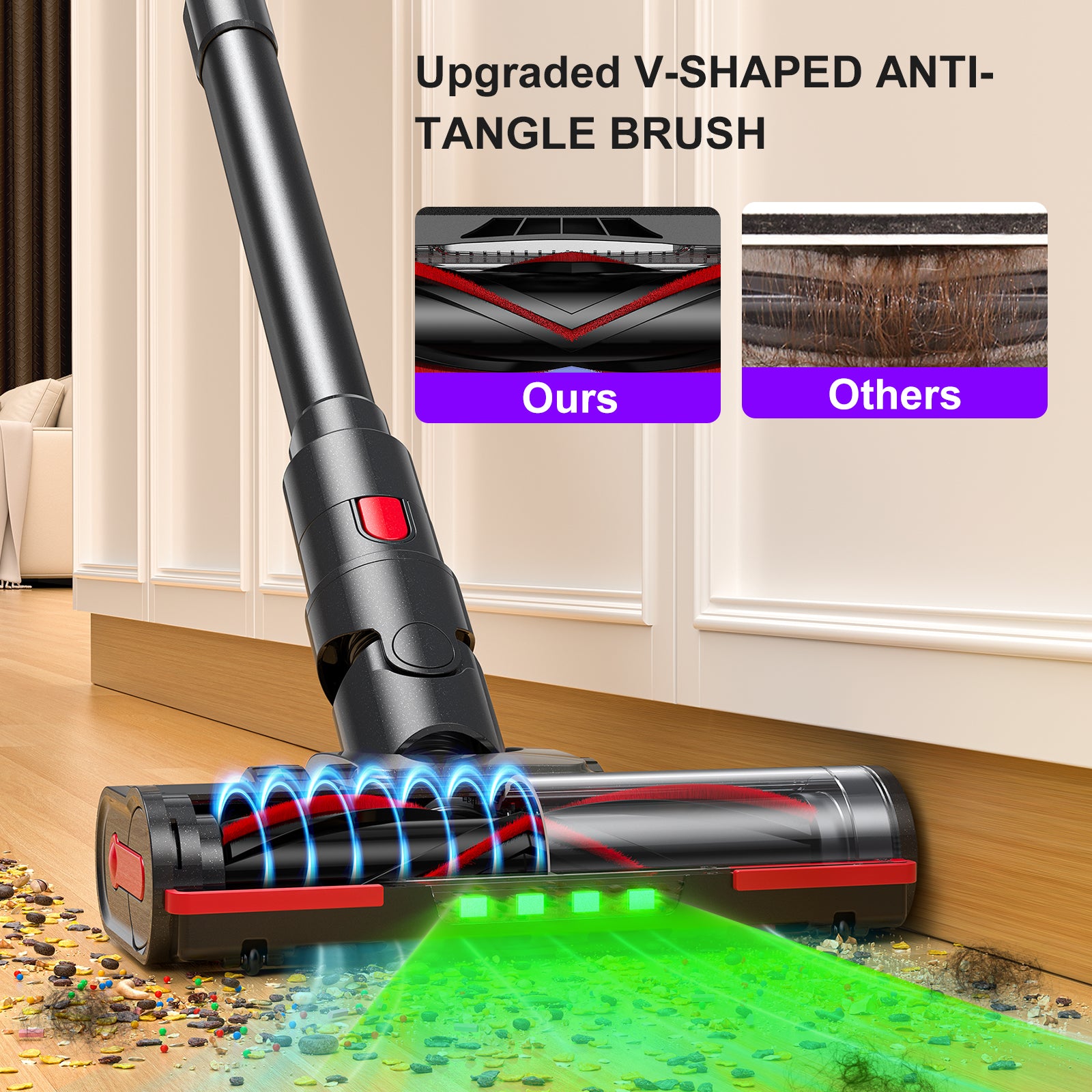 lubluelu G10/G11 - Cordless Stick Vacuum