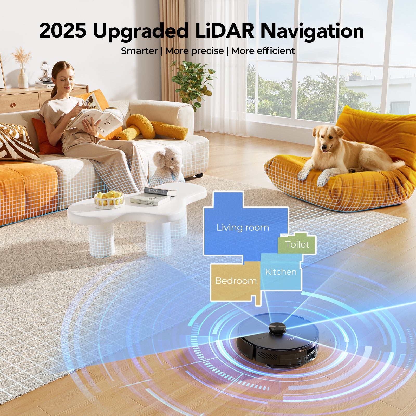 lubluelu L15 Max - L15 Ultra Robot Vacuum with 3L Automatic Suction Station