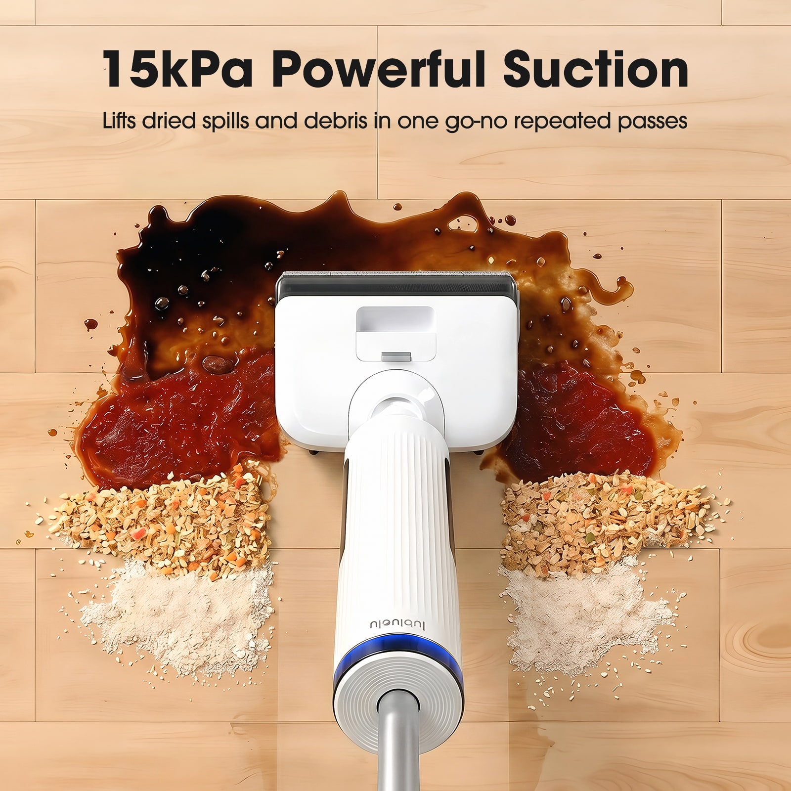 lubluelu T9 Wet and Dry Vacuum with 180° Lay-Flat Reach