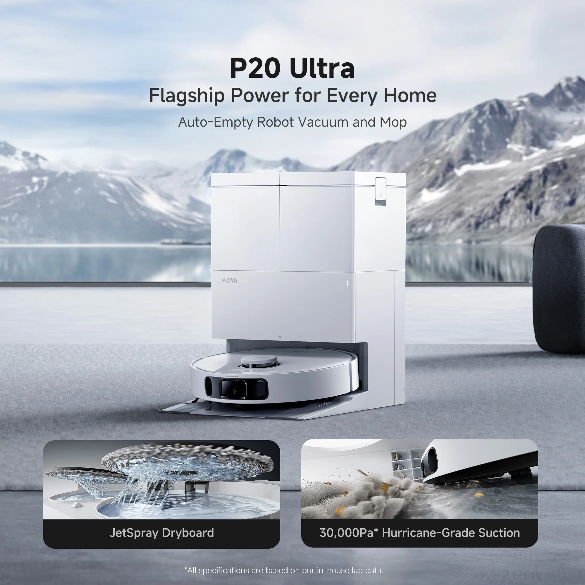 MOVA P20 Ultra Robot Vacuum
