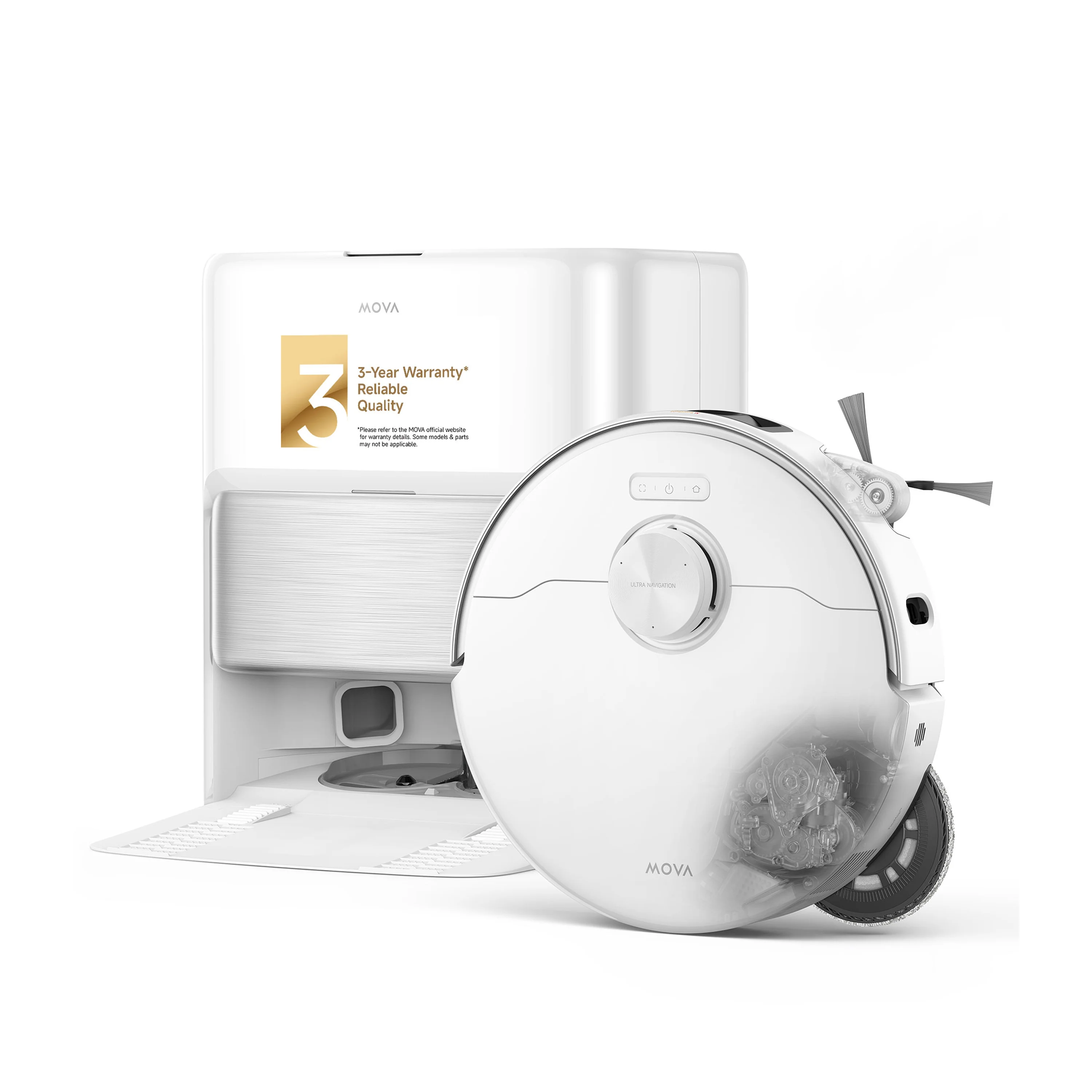 MOVA P70 Pro Ultra Robot Vacuum White