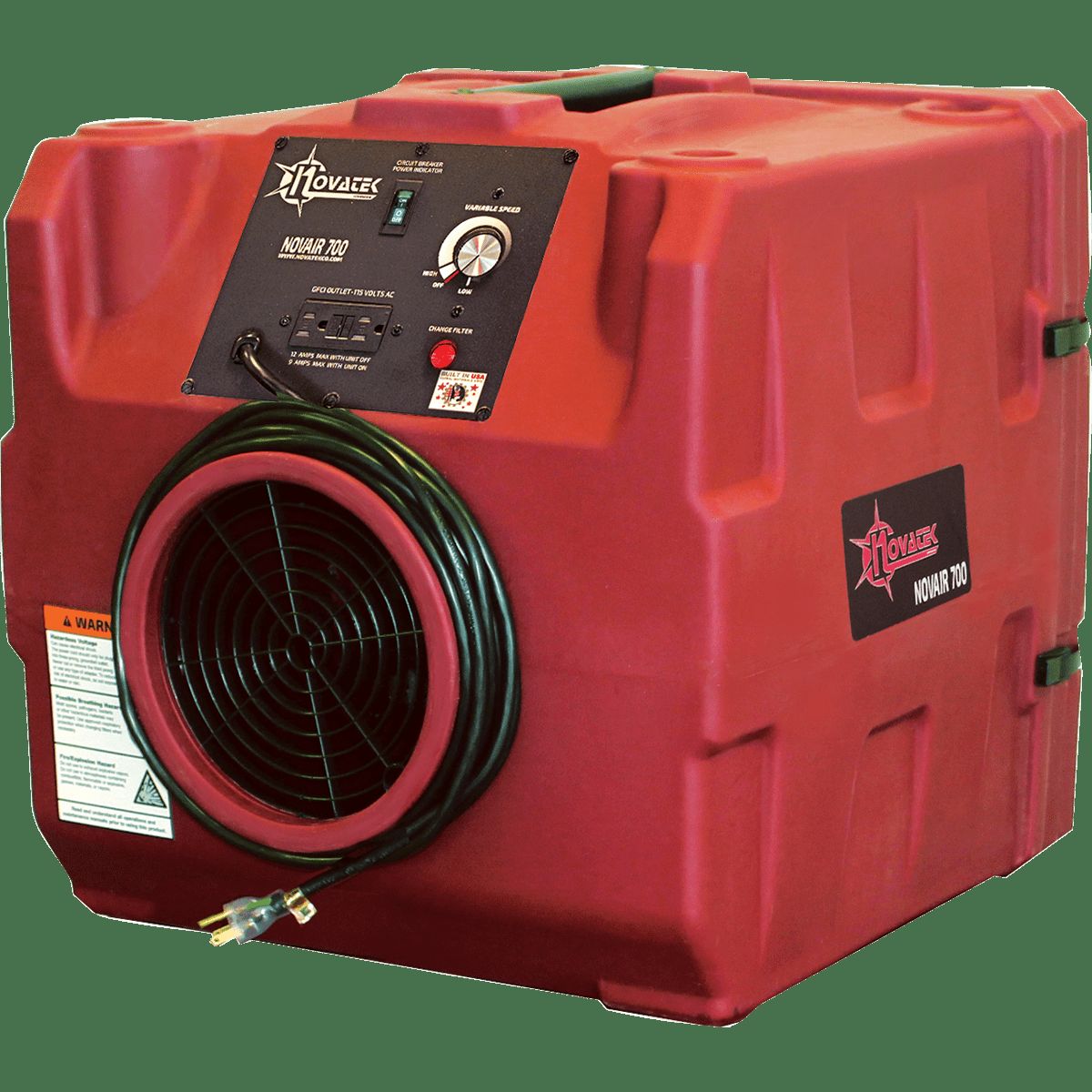 Novatek Novair 700 HEPA Air Scrubber & Negative Air Machine