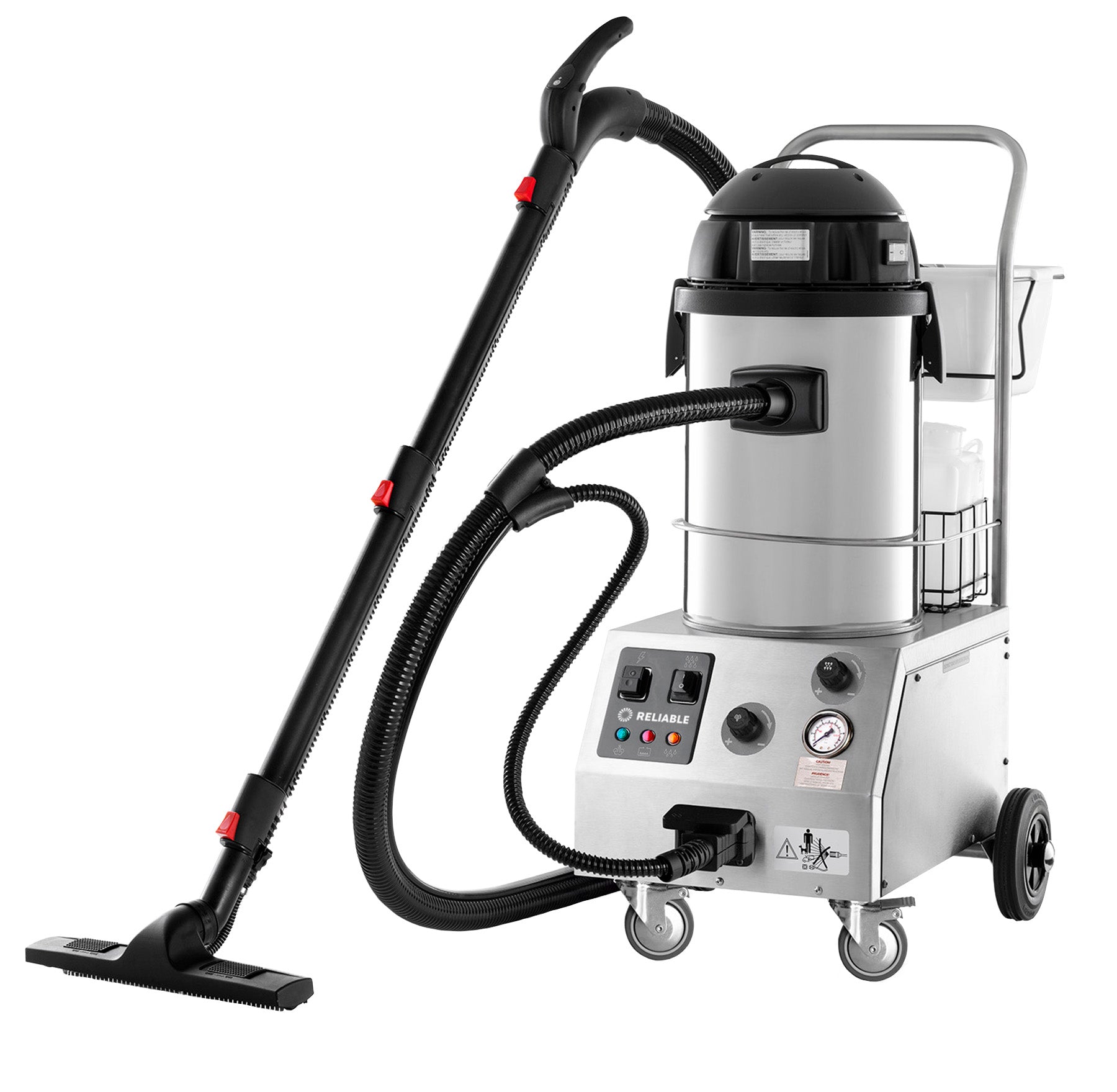 Tandem Pro Commercial Steam Cleaning System with Vacuum & Commercial Steam Mop
