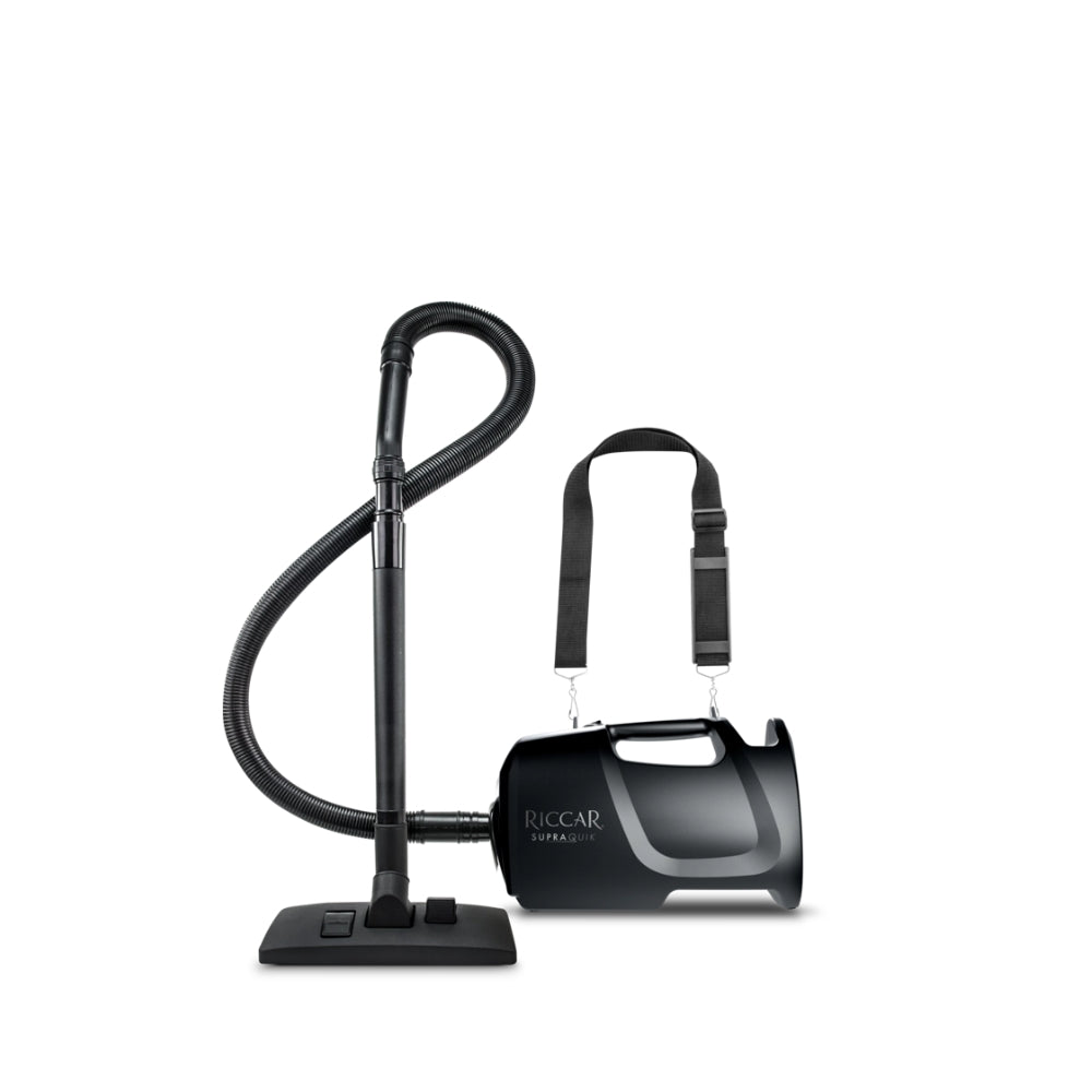 Riccar SupraQuik Portable Canister Vacuum with Shoulder Strap