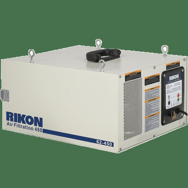 Rikon 450 CFM Air Filtration System for Woodworking