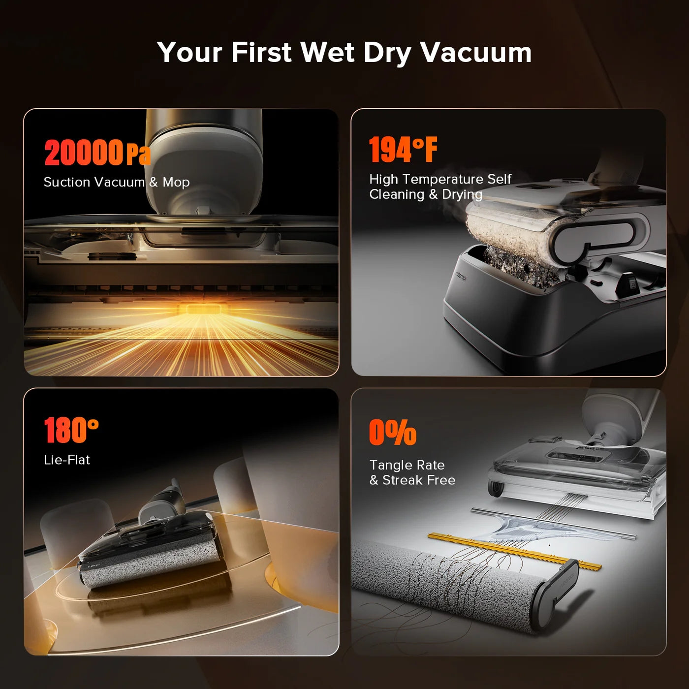 Roborock F25 GT Wet and Dry Vacuum Cleaner