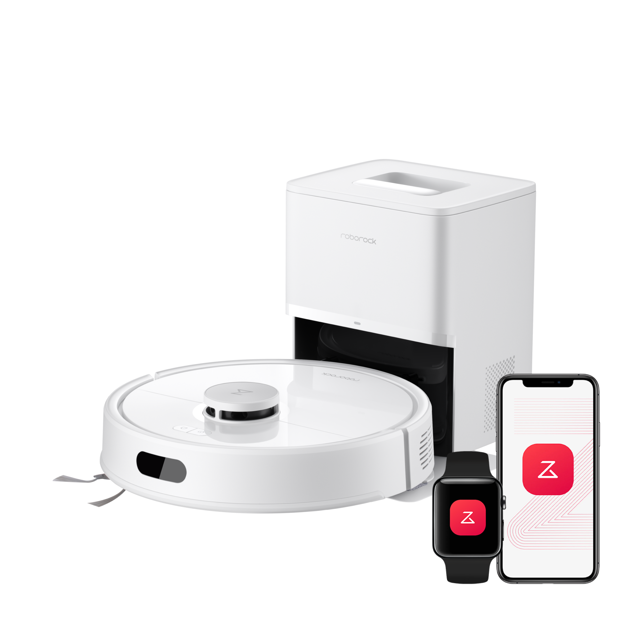 Roborock Q7 L5+ Robot Vacuum Cleaner with Auto-Empty Dock, 8000Pa Suction and Dual Anti-Tangle System