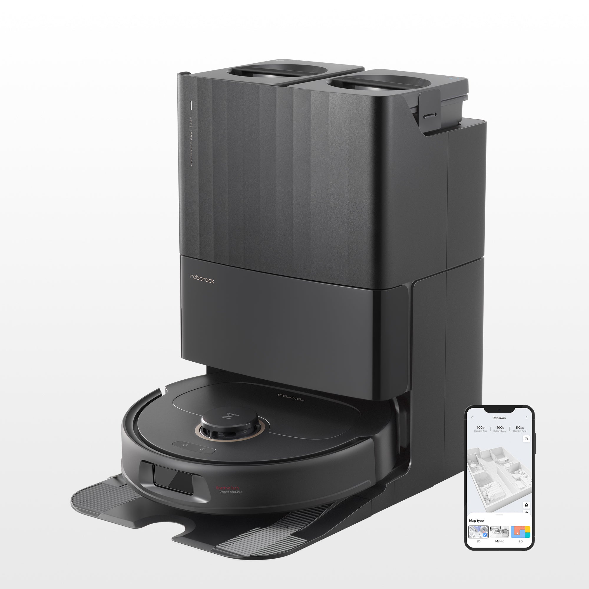 Roborock Qrevo Pro Saugroboter mit Multifunktions-Dockingstation 2.0