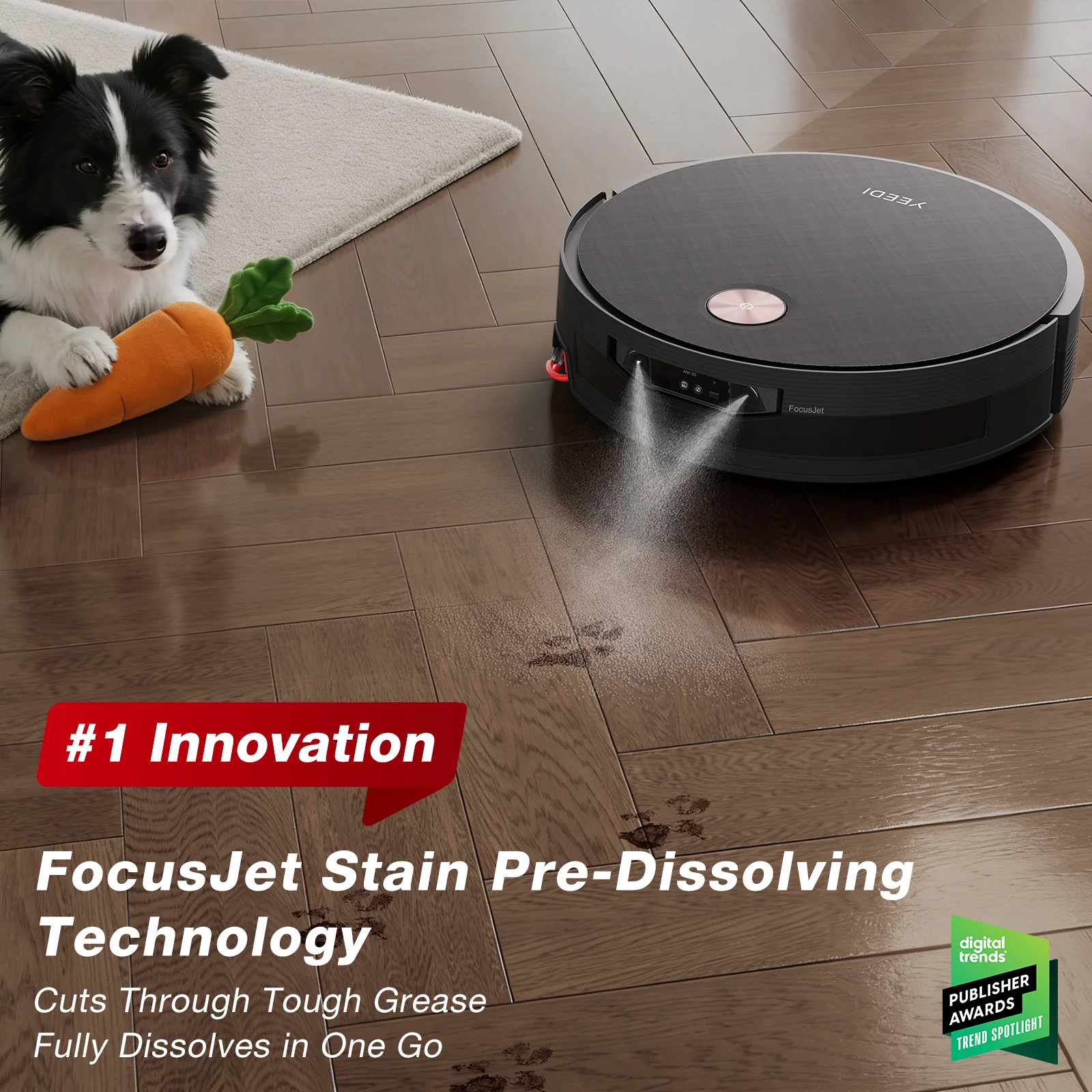 YEEDI S20 Infinity Ultra Robot Vacuum & Mop