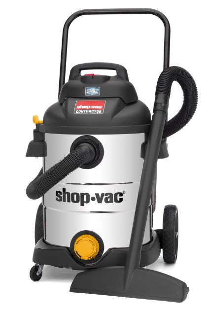 Shop-Vac® 12 Gallon* 6.5 Peak HP** Contractor Series Stainless Steel Wet/Dry Vacuum with SVX2 Motor Technology