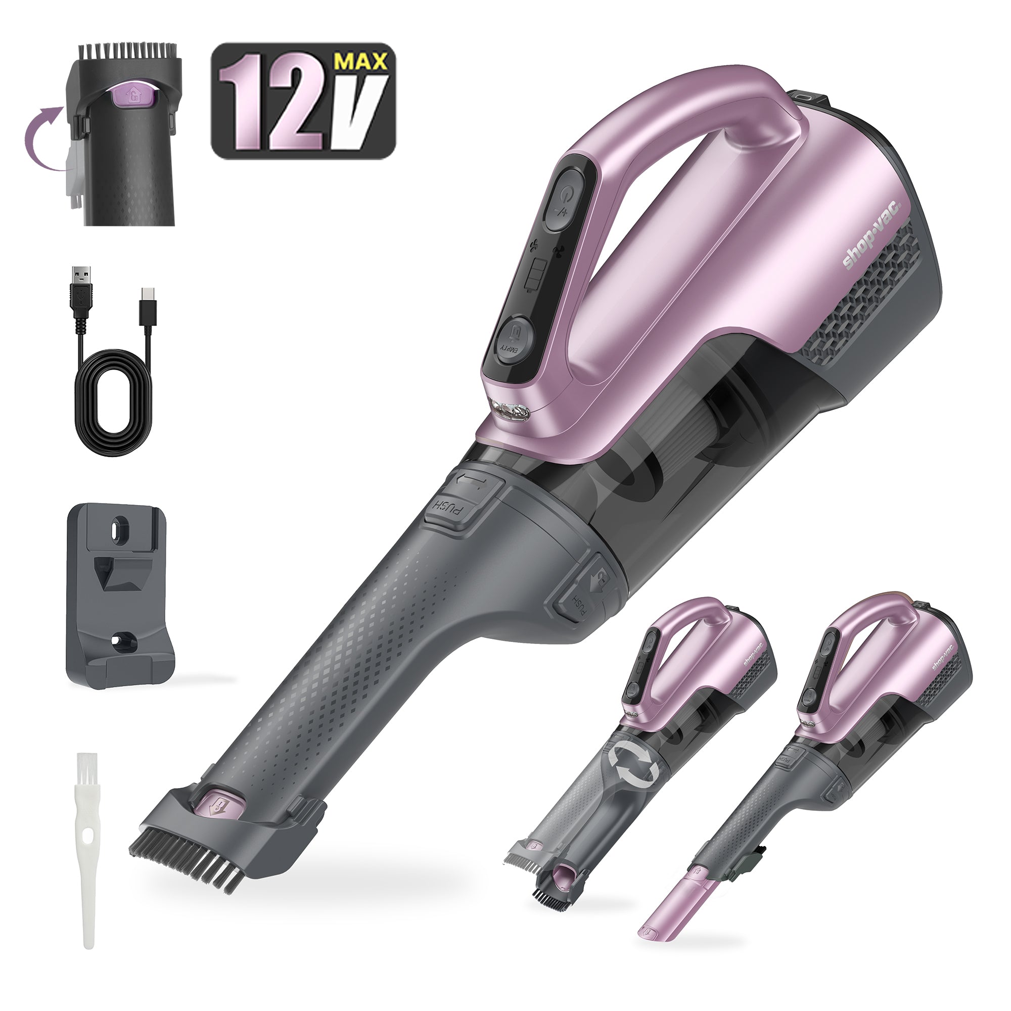 Shop-Vac® S2 12V Cordless Handheld Vacuum