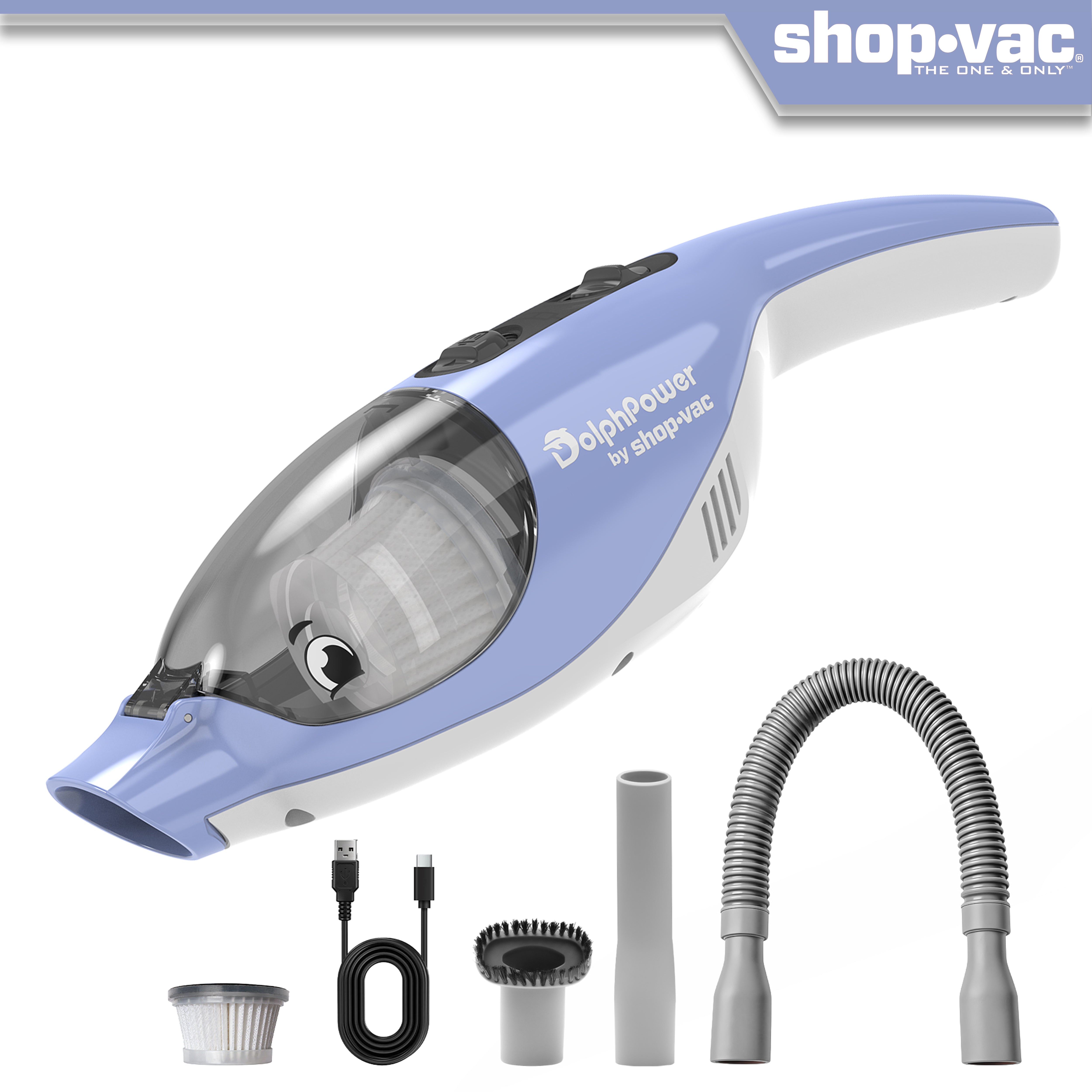 Shop-Vac® DolphPower Cordless Handheld Vacuum - Blue