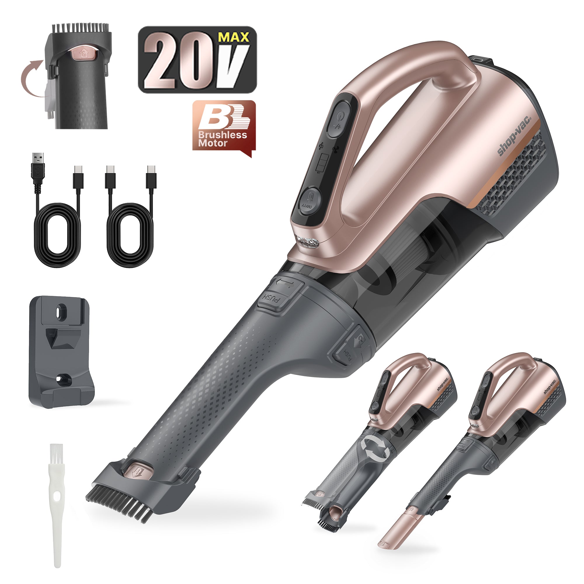 Shop-Vac® S4 20V Handheld Cordless Vacuum