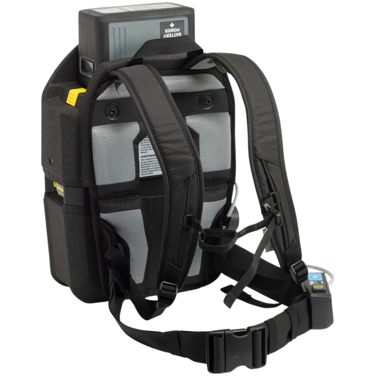 Tornado Zephyr Battery-Operated Backpack Industrial Vacuum