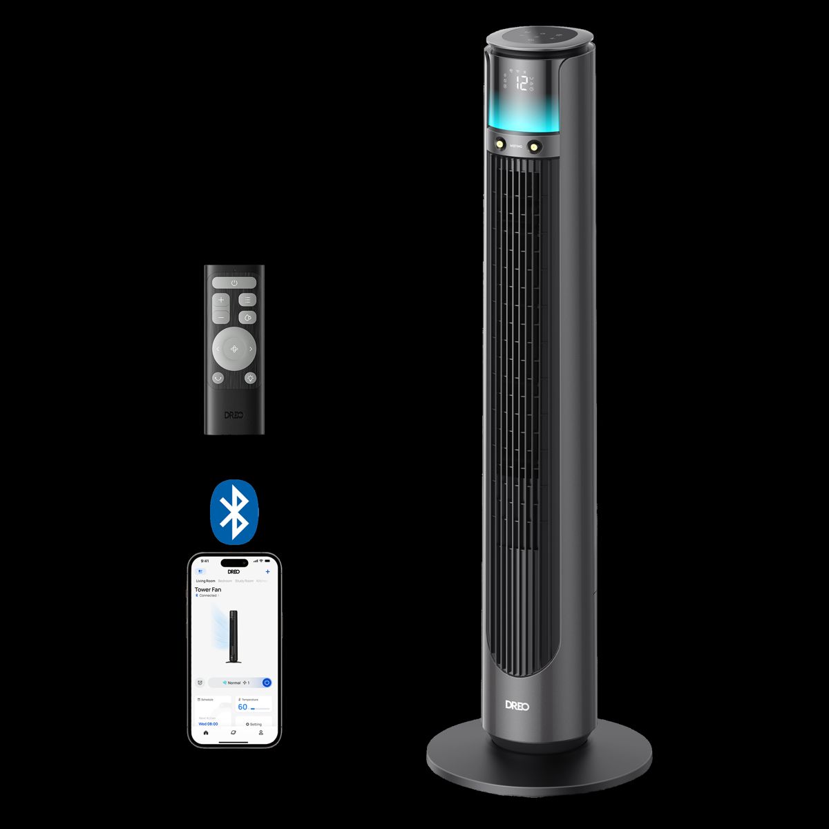 TurboCool™ Outdoor Misting Fan 711AS