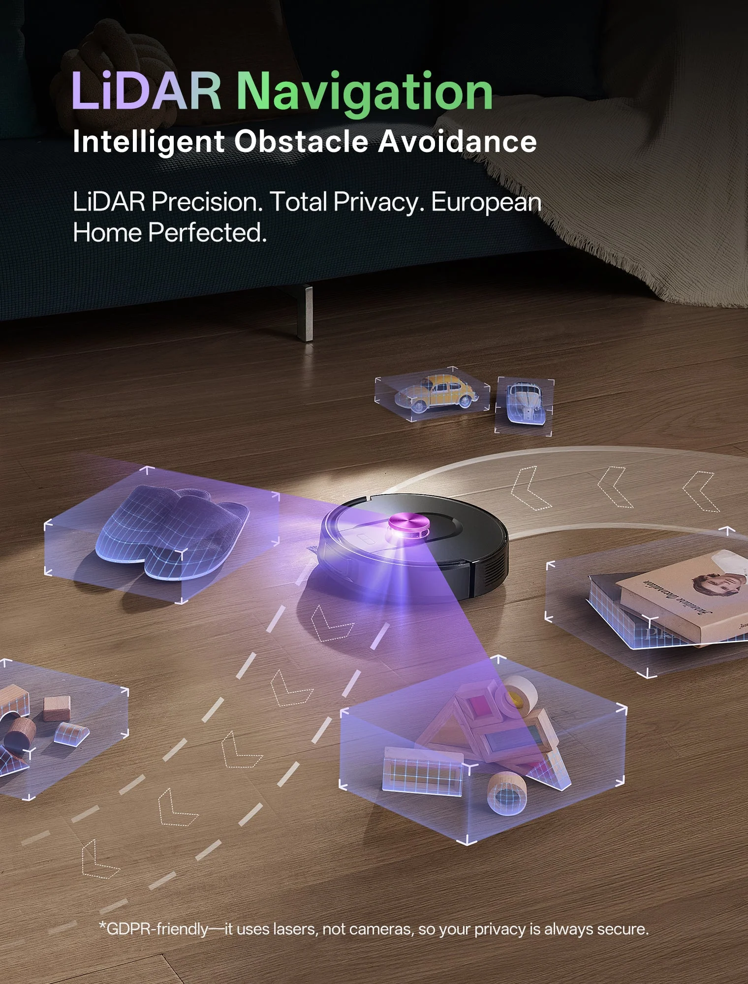 Vactidy & Vexilar | Cleanova W15 Robot Vacuum Cleaner