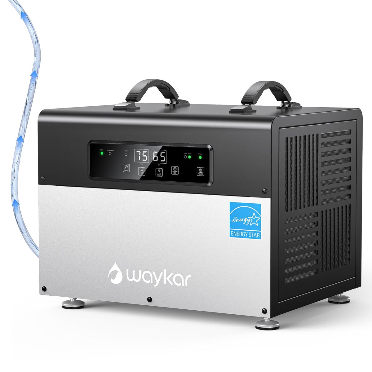 Waykar  70 Pints ENERGY STAR Crawl Space Dehumidifier with Pump